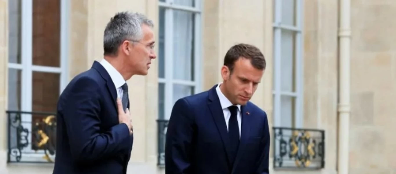 Τι συζήτησαν ο Γ.Γ. του ΝΑΤΟ Γ. Στόλτενμπεργκ και ο Γάλλος Πρόεδρος Ε. Μακρόν για την Μεσόγειο;